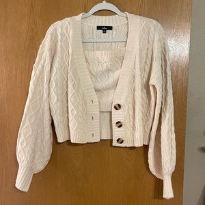 Lulus sweater set
